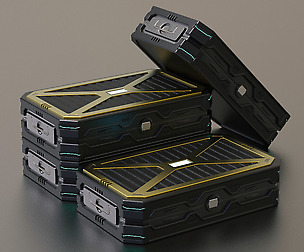 Sci-Fi Military Box