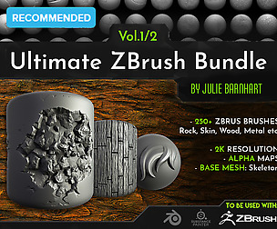 Zbrush Bundle : Vol.1 : Zbrush Set