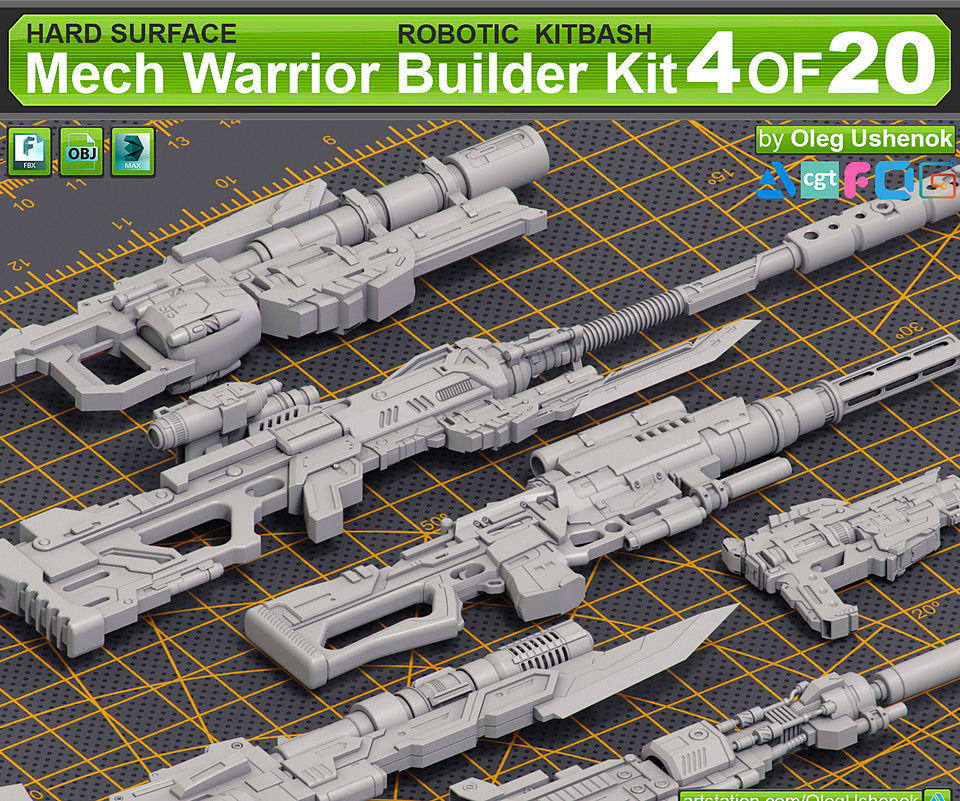 Mech Warrior Builder Kit 4 of 20