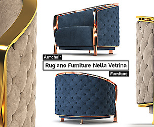 Armchair Rugiano Furniture Nella Vetrina New