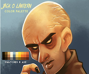 Jack O Lantern Color Palette