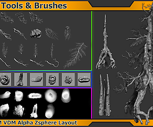 Tree toolkit & Brushes