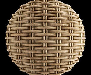 BPR Rattan material 4K