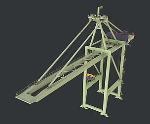 PBR Quayside Container Crane V1 - Green Light