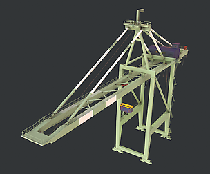 PBR Quayside Container Crane V1 - Green White