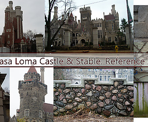 CASTLE 50 Casa Loma & Stables EXTERIOR Ref. Images