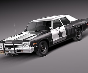 Dodge Monaco 1974 Bluesmobile