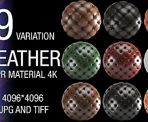 9 BPR Leather material (4k)