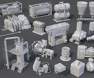Factory Units 8 - 20 pieces