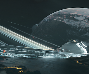 Space Station | Octane Render Scene