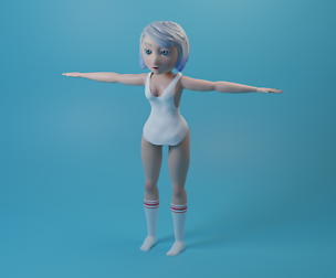 3D character marrie