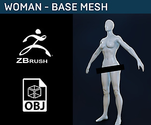 Woman - Base Mesh