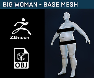 Big Woman - Base Mesh