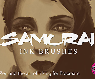 Procreate Samurai Ink Brushes