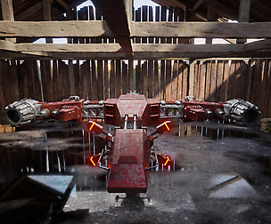 SPACESHIP SCIFI PBR REALISTIC