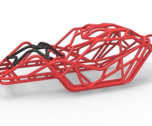 Full-size Frame model of bouncer buggy