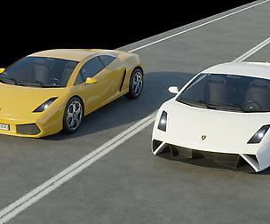 Lamborghini Gallardo (2003 and 2013 versions)