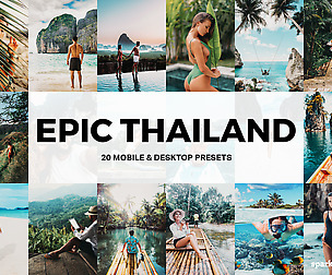 20 Epic Thailand Lightroom Presets and LUTs