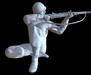 US Soldier WW2  printable