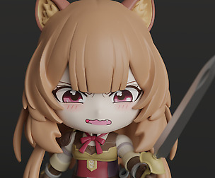 Chibi Raphtalia -3D Printable