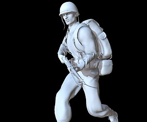 US Soldier WW2 printable