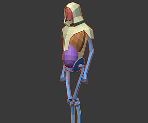 Art Skeleton Basemesh
