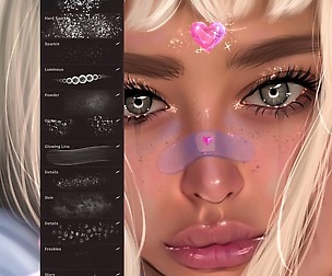 Glitter Brushes - Glitter Brushes Pack