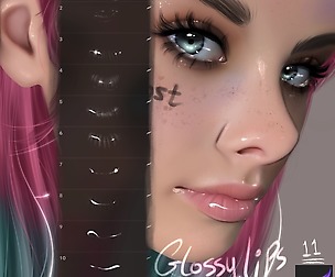 Lipstick Brushes - Lipstick Brushes Pack