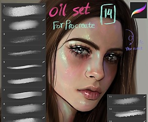 Oil Brushes - Oil Brushes Pack