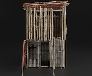 SLUM SHACK HOUSE PBR REALISTIC SMALL