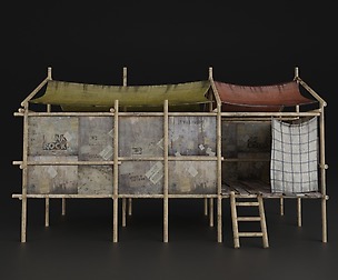 SLUM SHACK HOUSE REALISTIC OLD