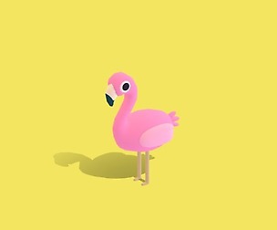 Floyd the Flamingo - Quirky Series