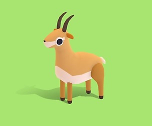 Gib the Gazelle - Quirky Series