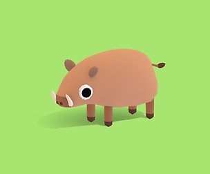 Grump the Hog - Quirky Series