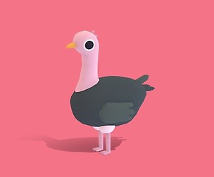 Oslo the Ostrich - Quirky Series