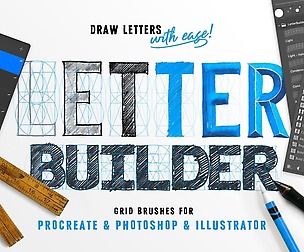 Lettering Brushes - Lettering Brushes Pack