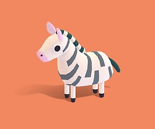 Zek the Zebra - Quirky Series