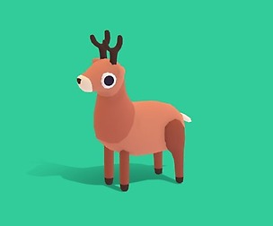 Dash the Reindeer - Quirky Series