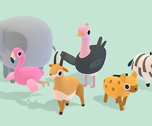 Safari Animals - Quirky Series