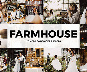 20 Farmhouse Lightroom Presets and LUTs