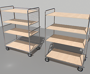 Warehouse Trolley pack 2
