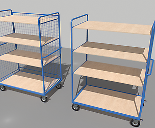 Warehouse Trolley pack 1