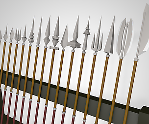 Low Poly Pikes