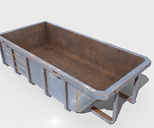 Trash Container 2 PBR