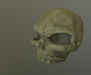 Stylized PBR Skull
