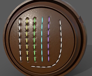 Stitch tool for Substance Painter