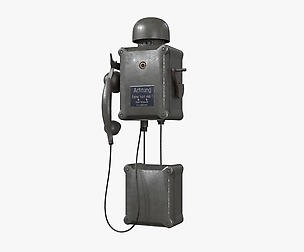 German Wall Telephone WWII