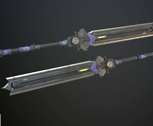 Sci-fi great sword