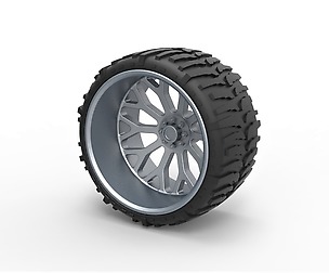 Offroad wheel for lifted trucks 2