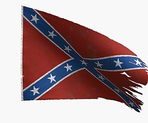 US Flag Confederate Navy Jack